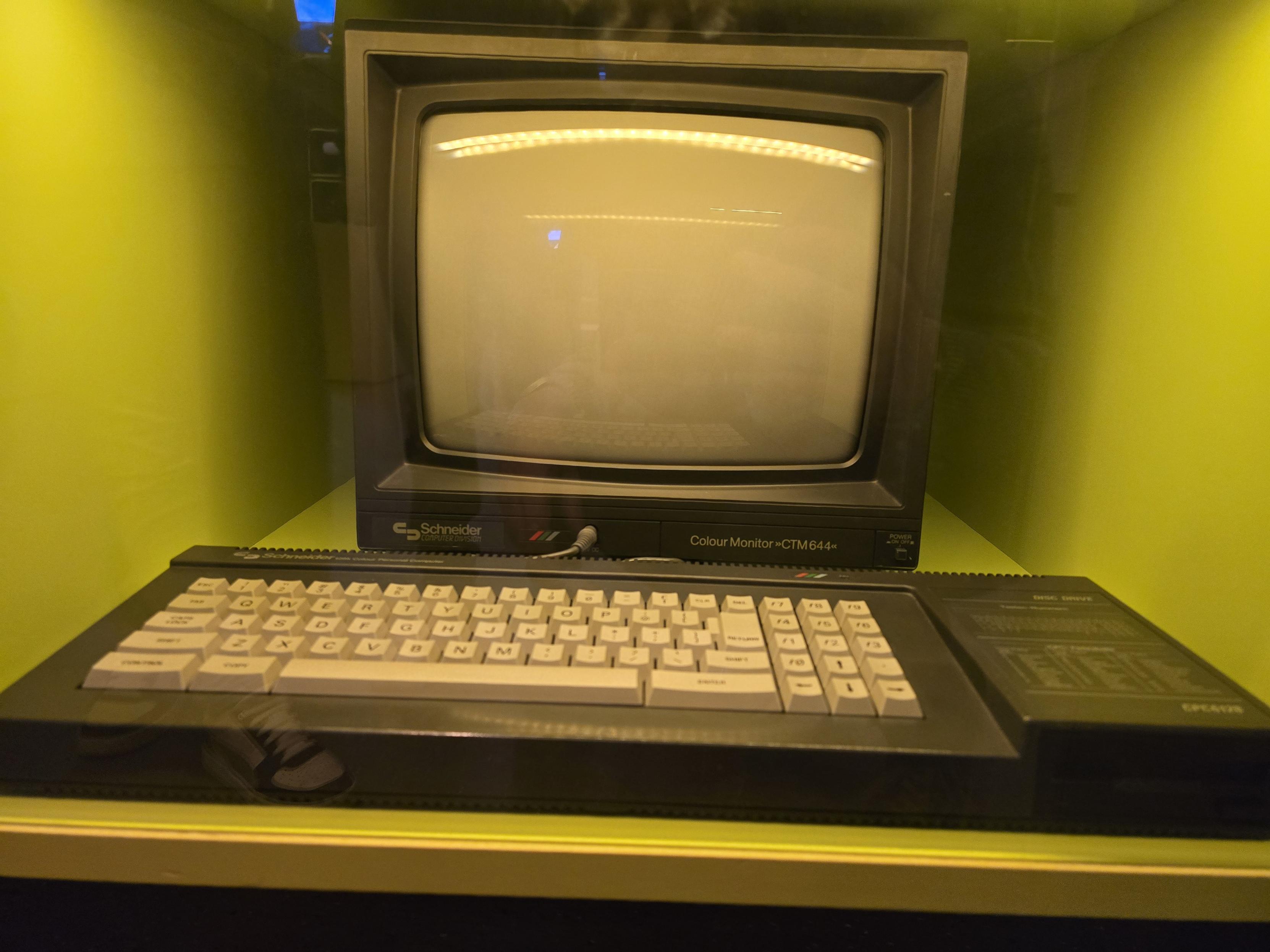 Schneider CPC, my very first computer I learned programming with.